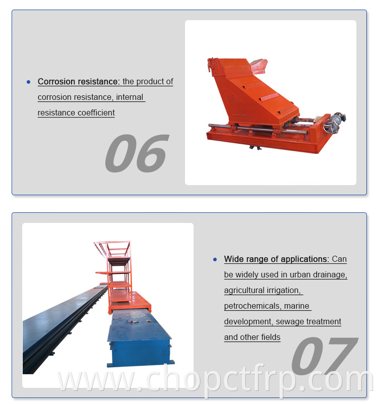 frp tank winding machine, frp pipe filament machine